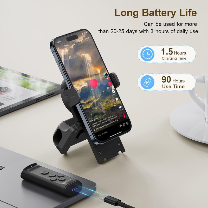 Bluetooth Remote Shutter Smartphone Grip – Steady Photo Capture