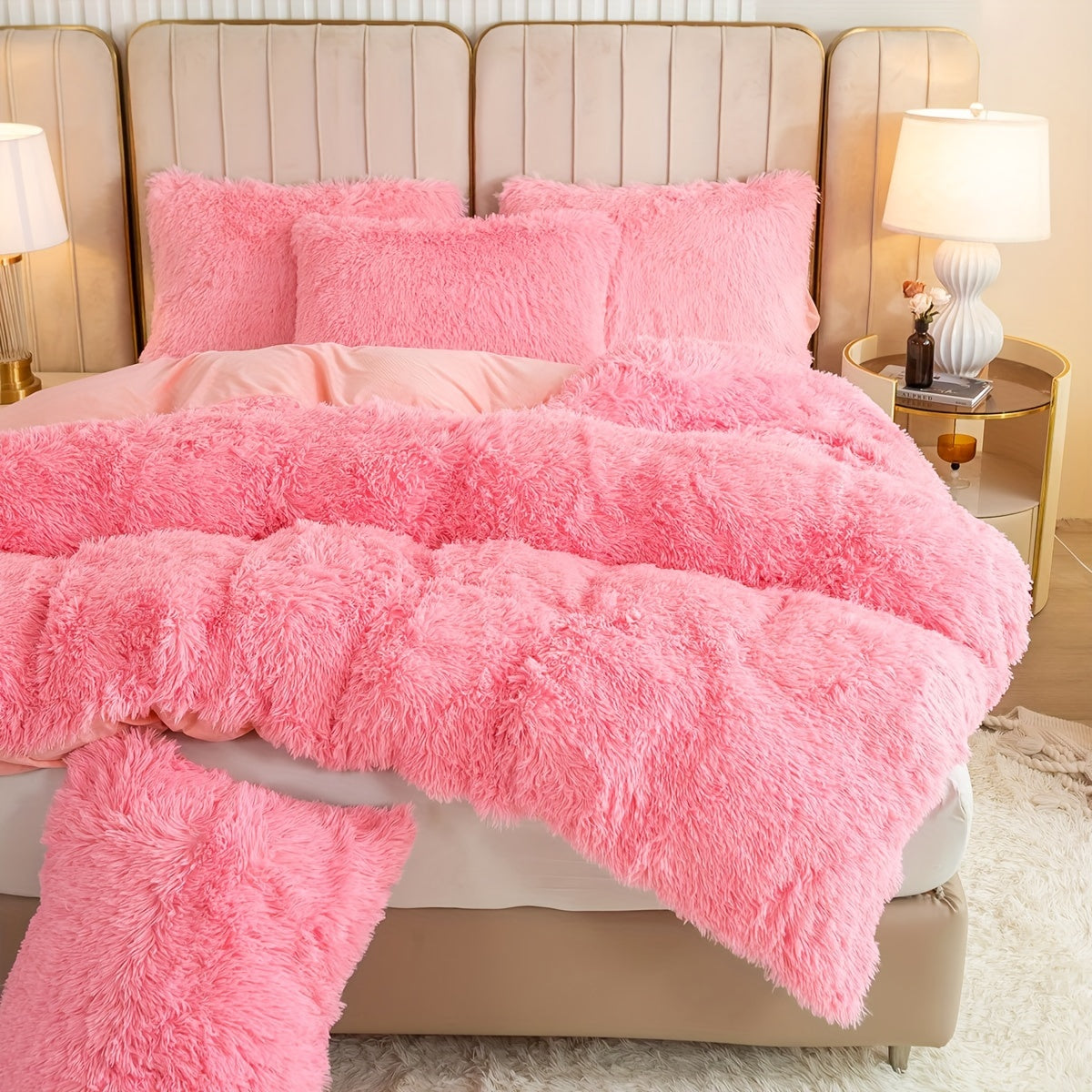 Polyester Bedding Set | Soft 3-Piece | Vibrant Colors & Easy Care | Fabric