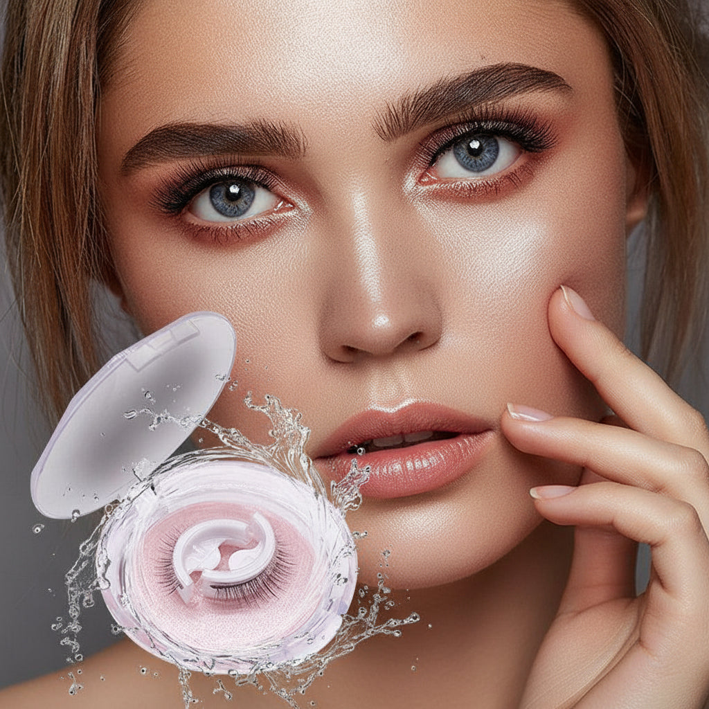 Instant Glamour: Reusable Self-Adhesive Eyelashes