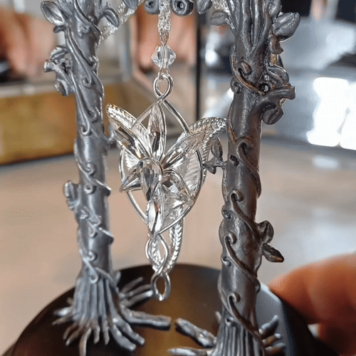 Elven Radiance Pendant Necklace – Premium Sterling Silver