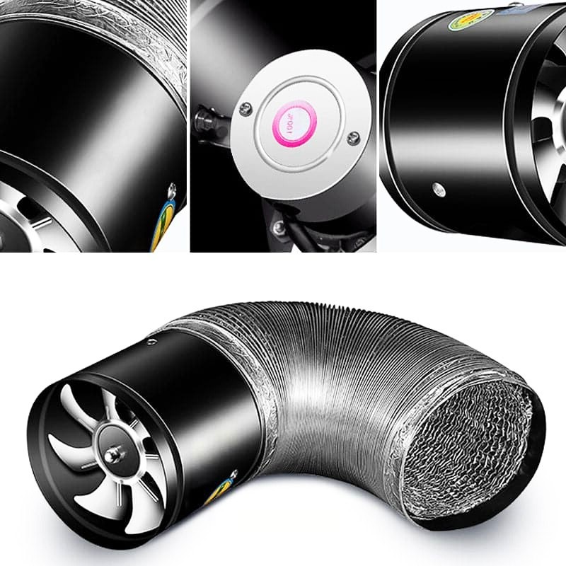 Sleek Airflow Vent Fan for Home and Office Spaces