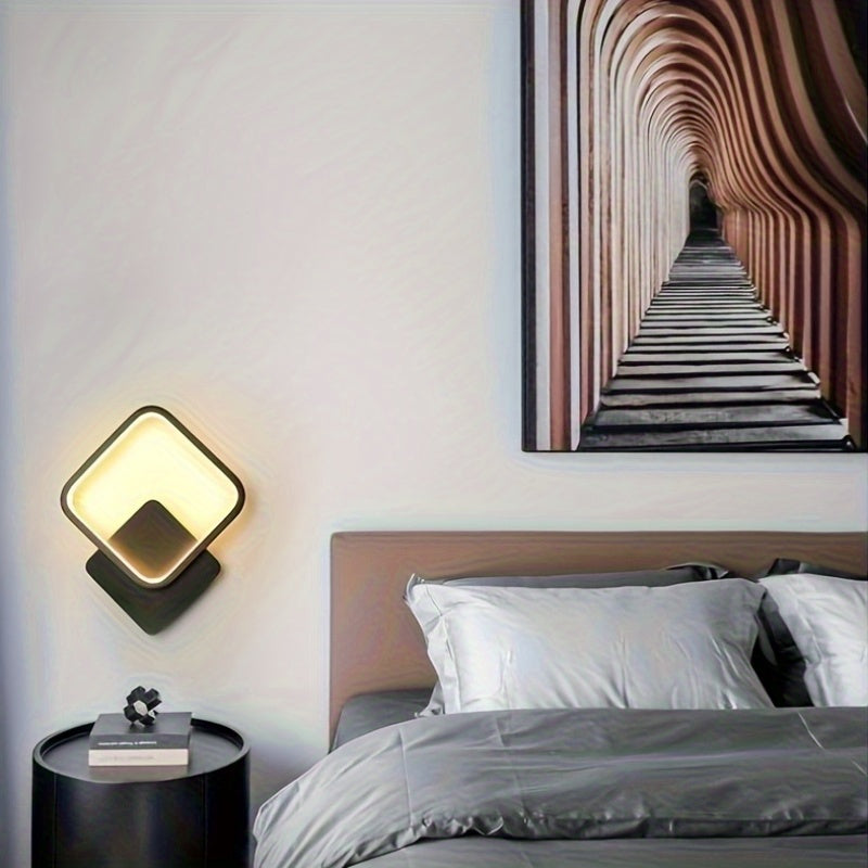 Sleek Geometric LED Wall Light for Stylish Indoor Spaces