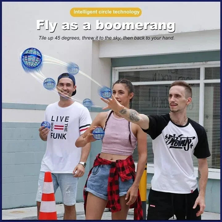 Mini Drone with Flying Spinner Feature