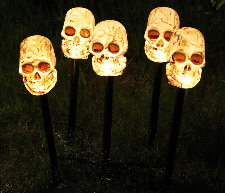 Solar Halloween Garden Lights Outdoor Stake Lamps for Yard Decor