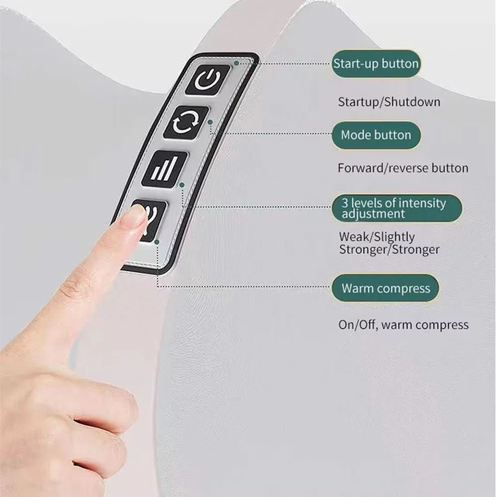 Relaxation Haven Foot Massager with Heat and 12 Massage Nodes