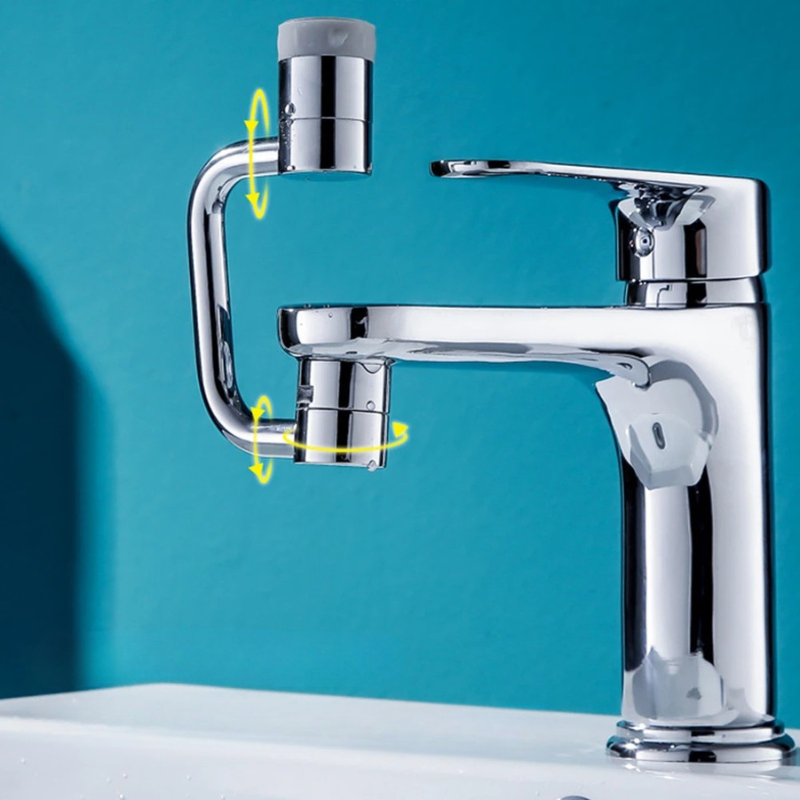 Universal Faucet Extender with 1080-Degree Rotation