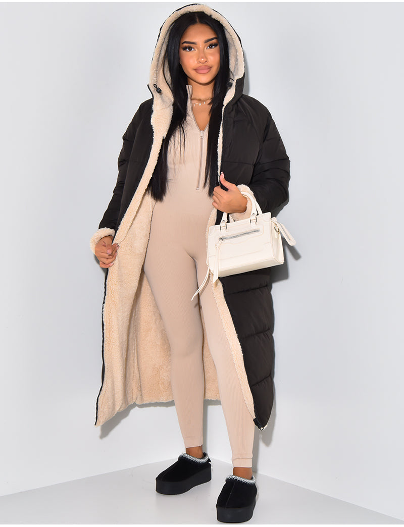 Reversible Fleece Jacket | Double-Layer Warmth | Cozy Everyday Comfort | Fabric