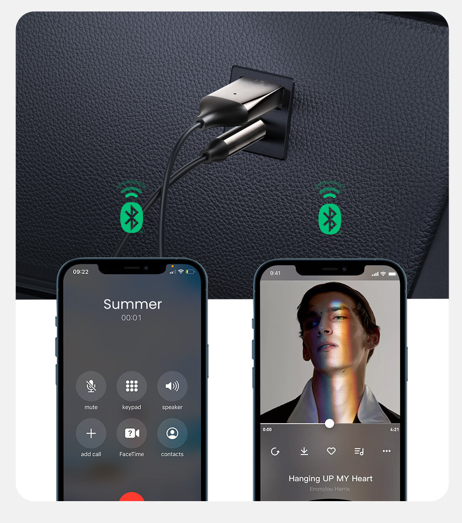 Auxiliary Bluetooth Adapter for Wireless Audio Streaming