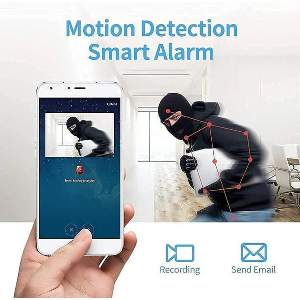 Compact Wireless Magnetic Camera with Live Audio and Video Streaming