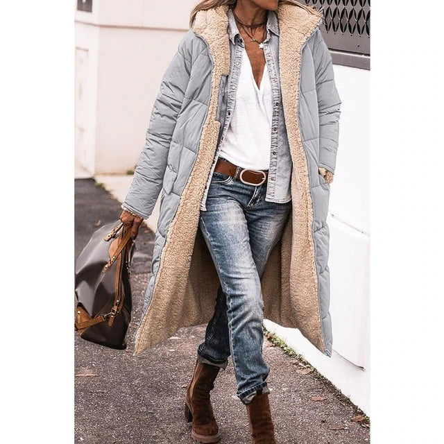 Reversible Fleece Jacket | Double-Layer Warmth | Cozy Everyday Comfort | Fabric
