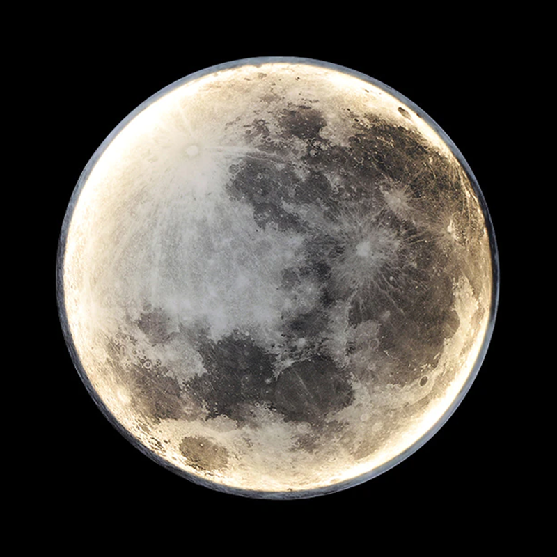 Lunero — Realistic Moon Lamp with Adjustable Ambient Light