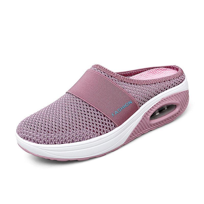 Orthopedic Slip-On Shoes | Air-Cushioned Sole & Breathable Knit Upper | Arch Support & Comfortable Fit