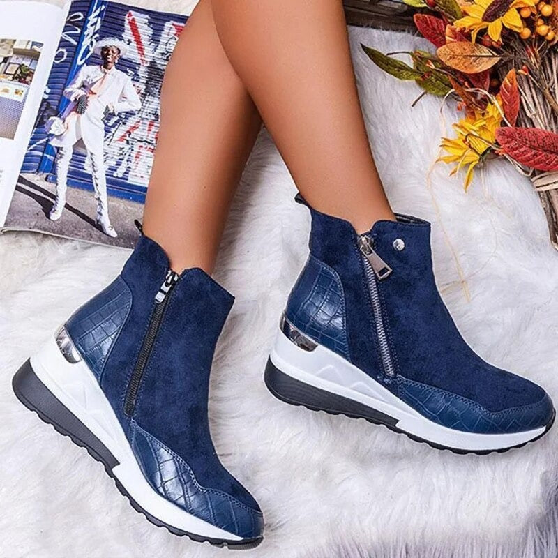 Elegant Comfort Ankle Boots for All-Day Wear