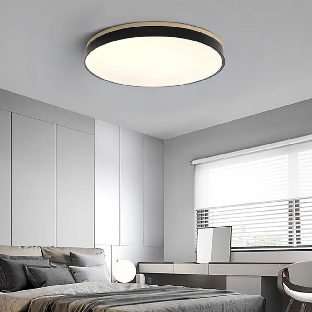 AuraGlow – Sleek Circular LED Ceiling Fixture