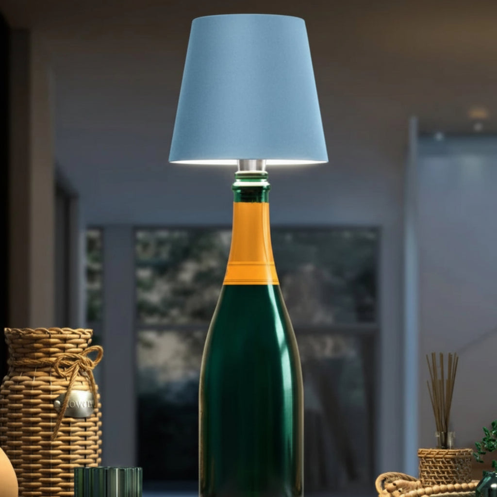 GlowBottle LED Lamp with Rechargeable Battery for Ambient Lighting