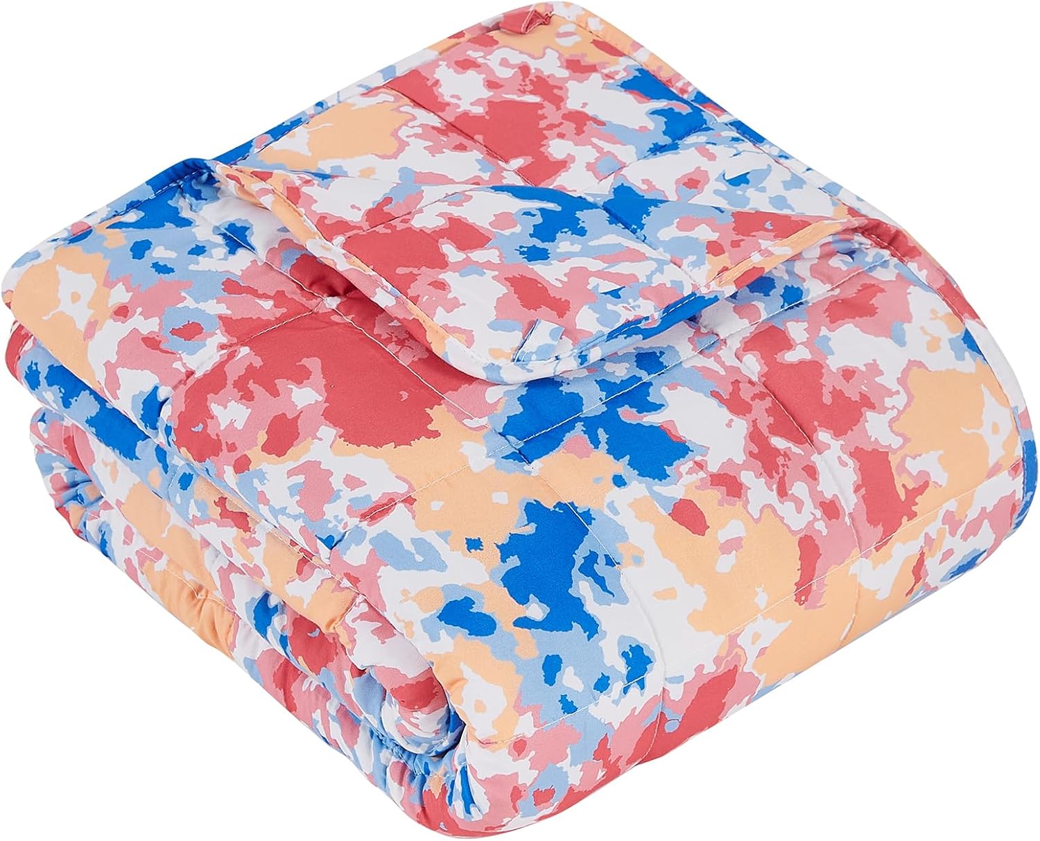 Cooling Microfiber Weighted Blanket for Year-Round Comfort and Relaxation
