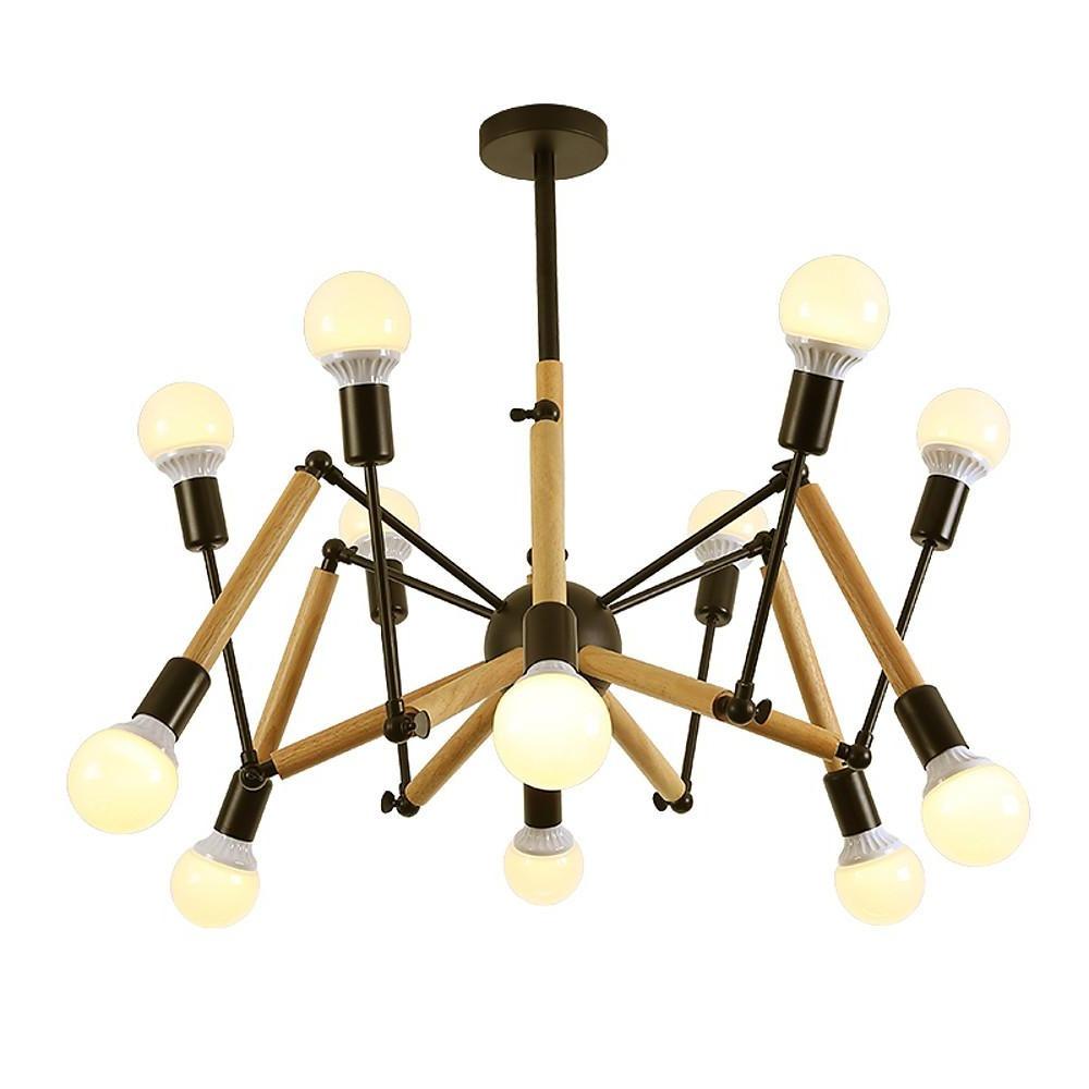 12 Lights Taavita Sputnik Design Nordic Chandeliers Hanging Pendant Lamp Light