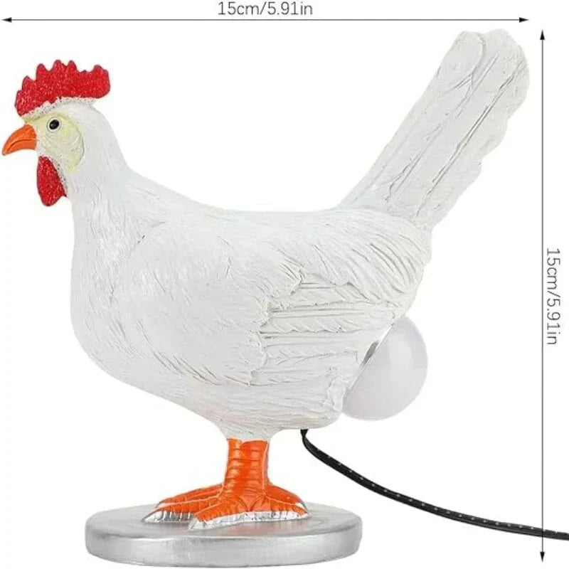 Whimsical Chicken LED Night Lamp for Cozy Ambiance