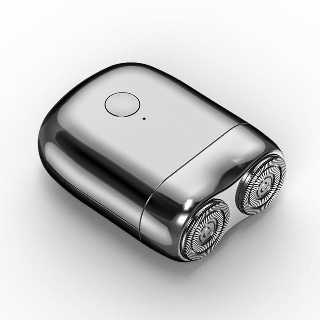 Compact Electric Razor for Men with Magnetic Features
