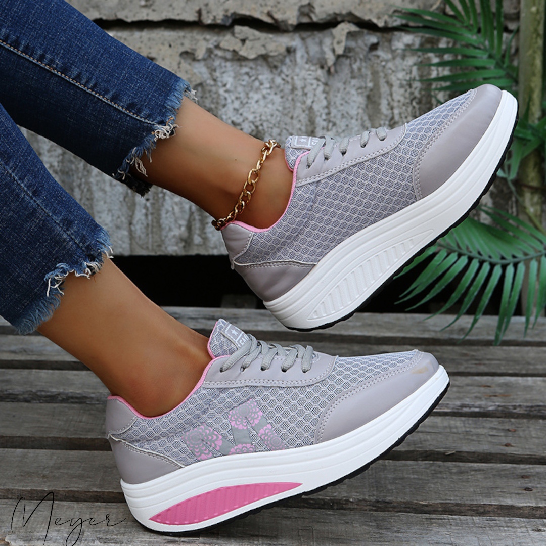 Orthopedic Walking Shoes | Anatomical Arch Support | Breathable Mesh & Slip-Resistant Sole | Lightweight Comfort