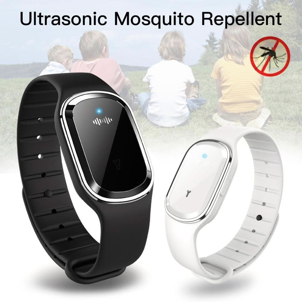 Mosquito Defense Ultrasonic Band with Rechargeable Power