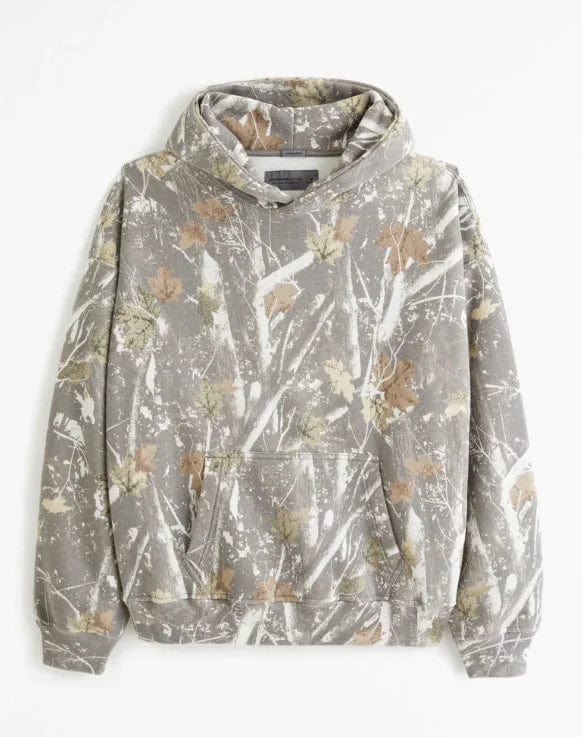 Camouflage Hoodie | Relaxed Fit | All-Day Comfort | Fabric