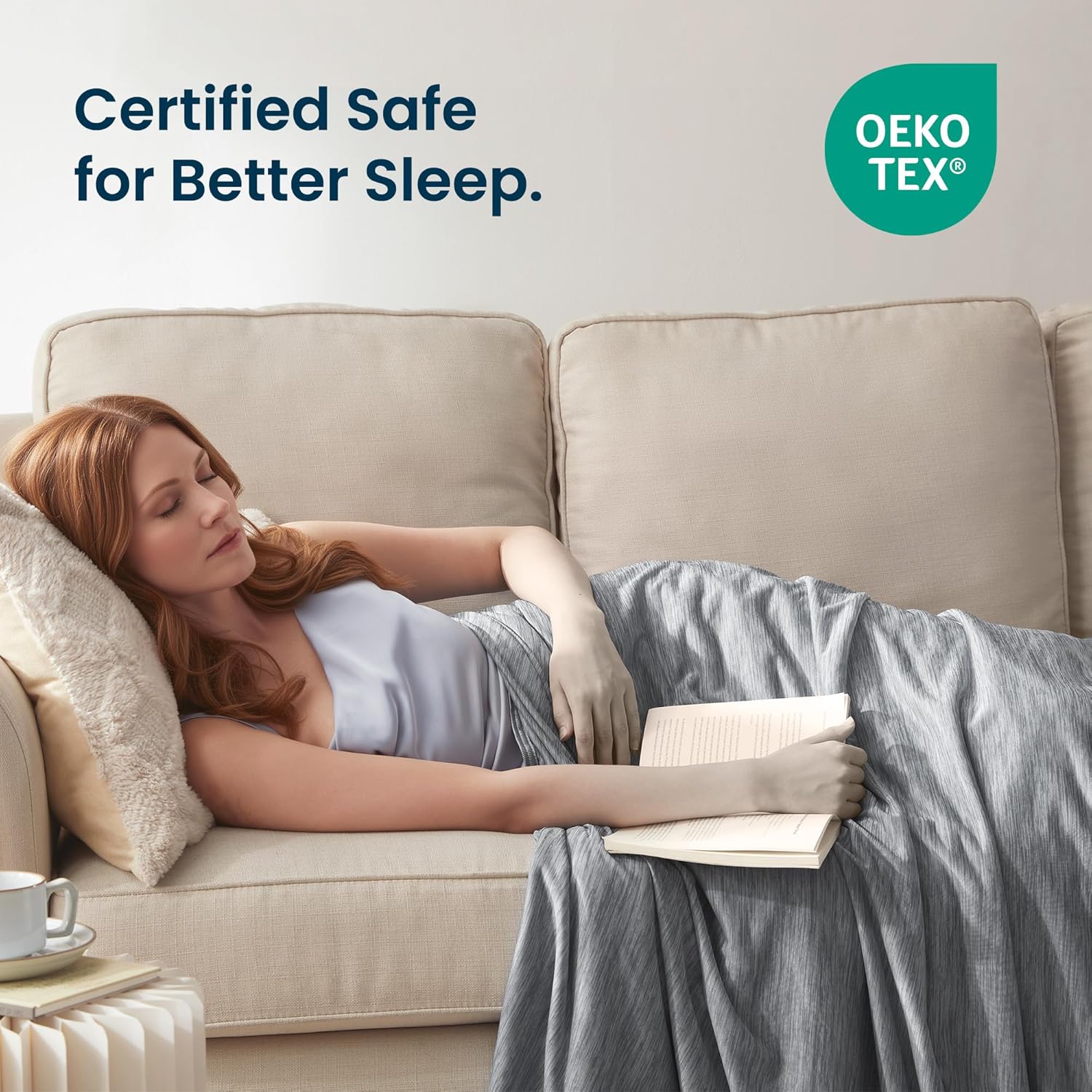 Lightweight Summer Blanket with Arc-Chill Technology for Hot Sleepers