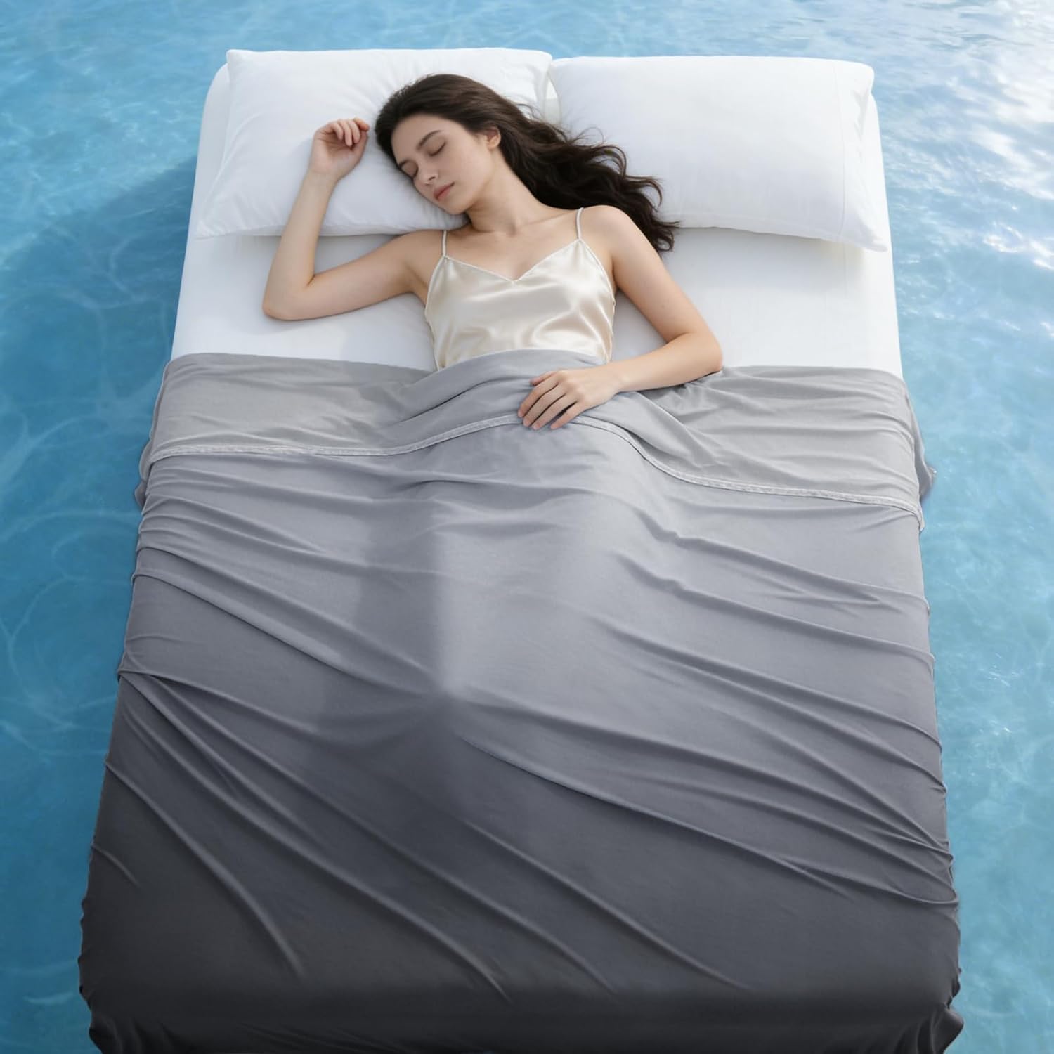 Cooling Blanket with Arc-Chill Technology – Lightweight and Breathable for Warm Sleepers