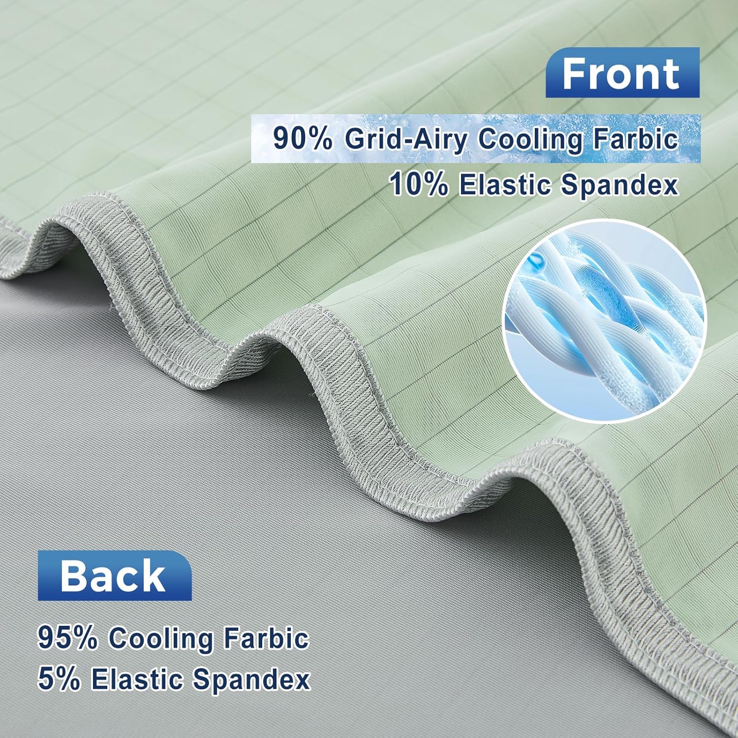 Lightweight Cooling Blanket – Breathable Dual-Sided Throw for Night Sweats