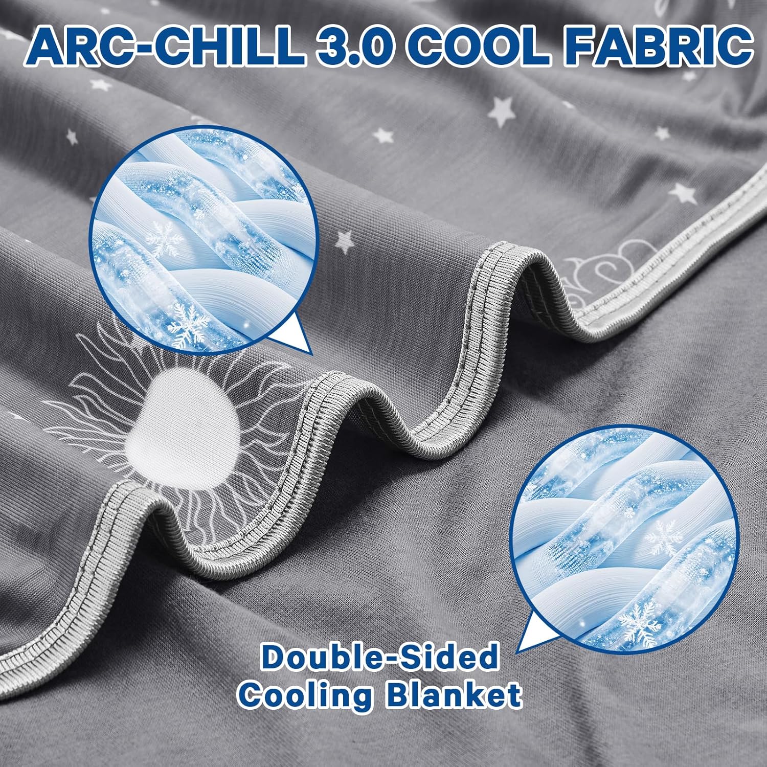 Lightweight Summer Cooling Blanket – Reversible Fabric for Travel and Comfort