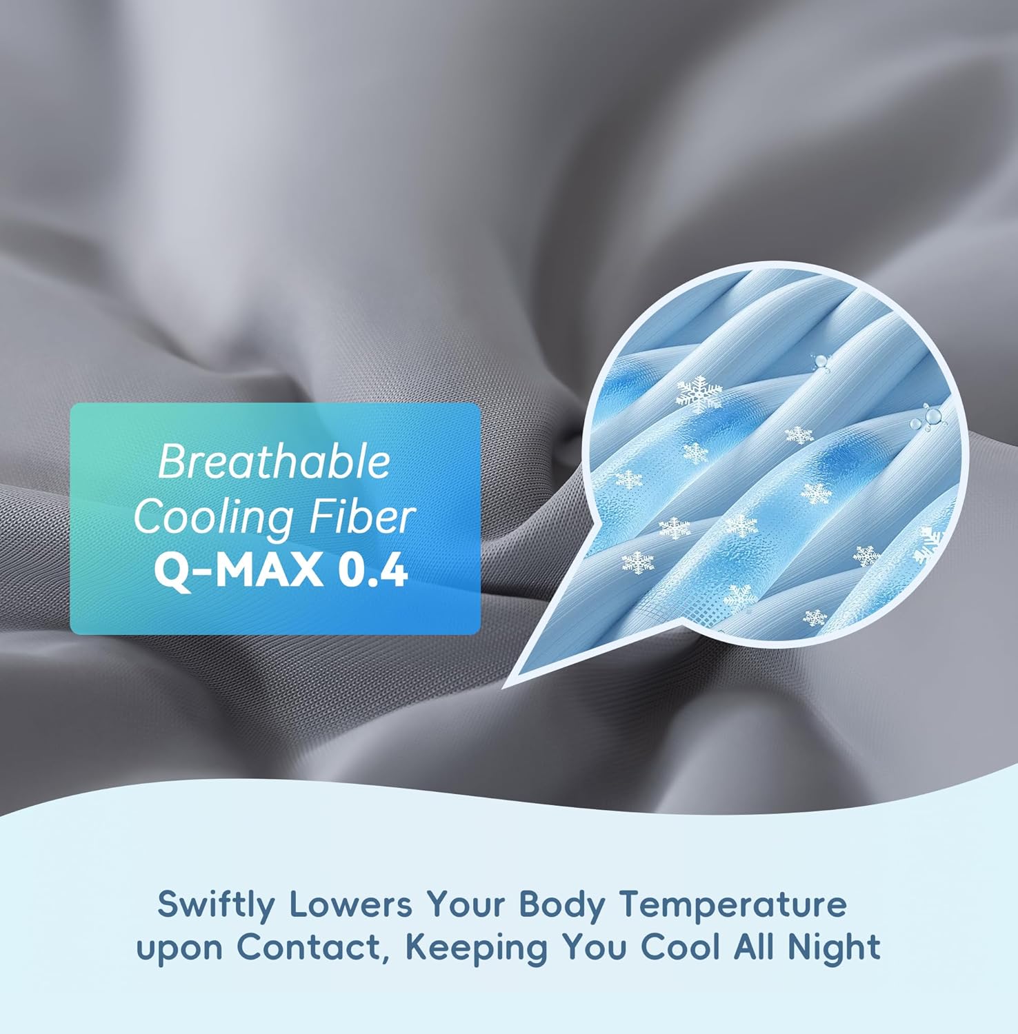 Cooling Blanket for Hot Sleepers – Double-Sided Soft and Breathable Design