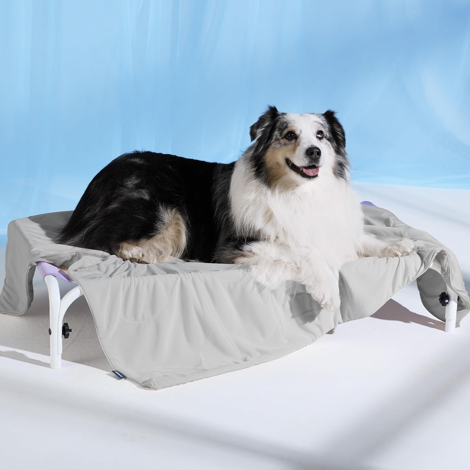 Cooling Blanket for Large Dogs - Breathable Air-Core Dog Mat, Washable