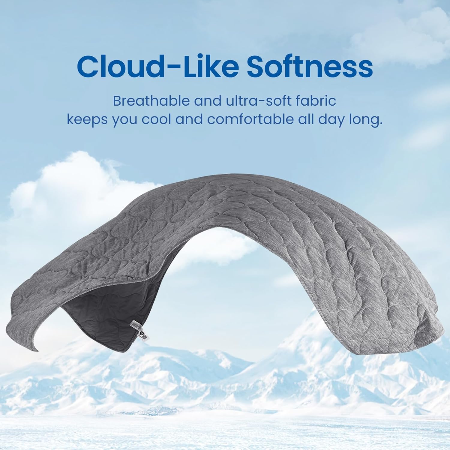 Cooling Dual-Sided Blanket for Hot Sleepers - Soft Lightweight Throw