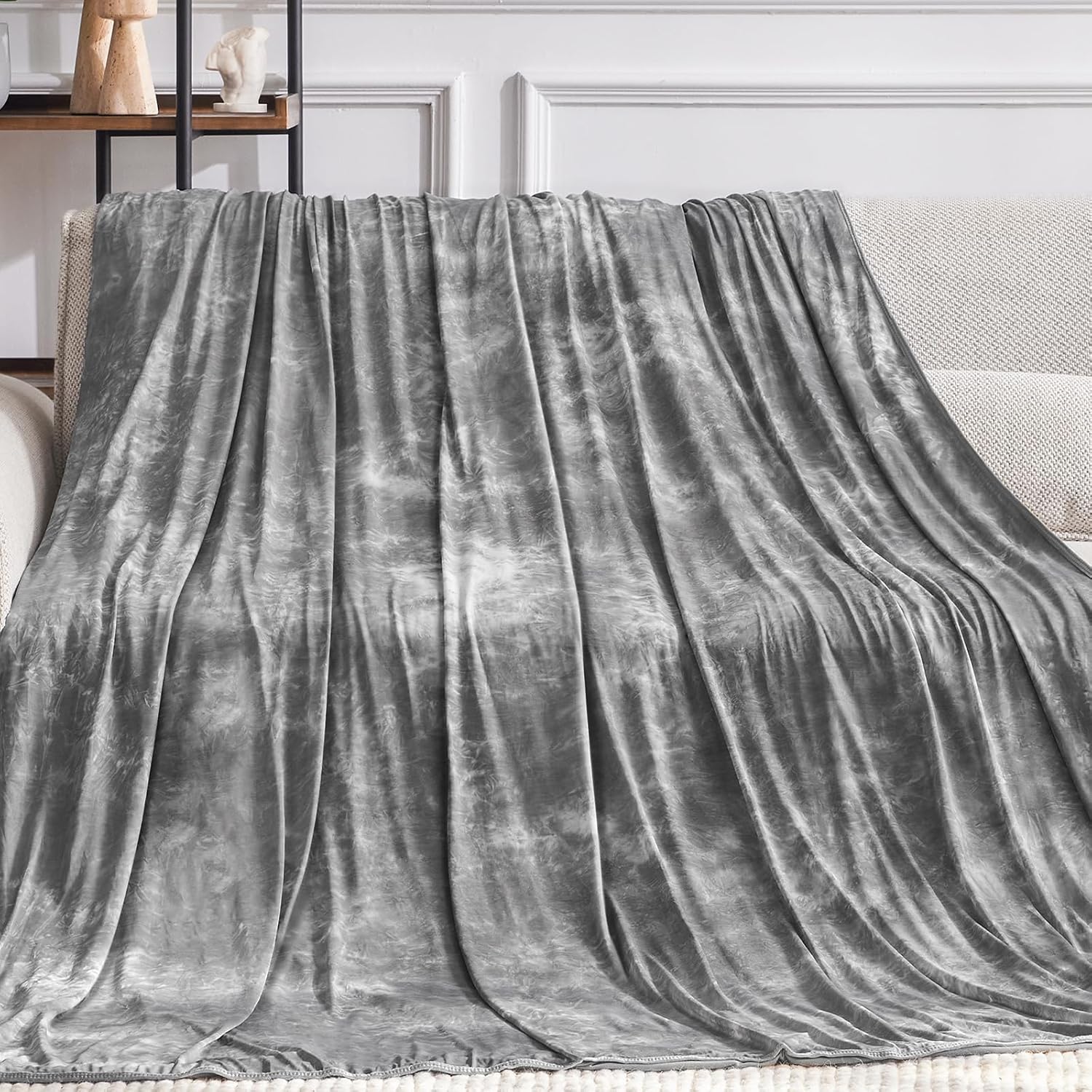 Cooling Blanket with Arc-Chill Technology - Lightweight Summer Throw for Hot Sleepers