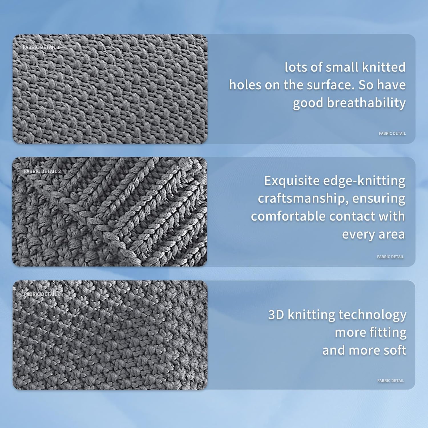 Soft Knitted Weighted Blanket with Cooling Microfiber for Year-Round Comfort
