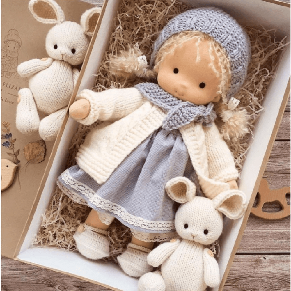 Cozy Companion Plush Doll for Imaginative Adventures