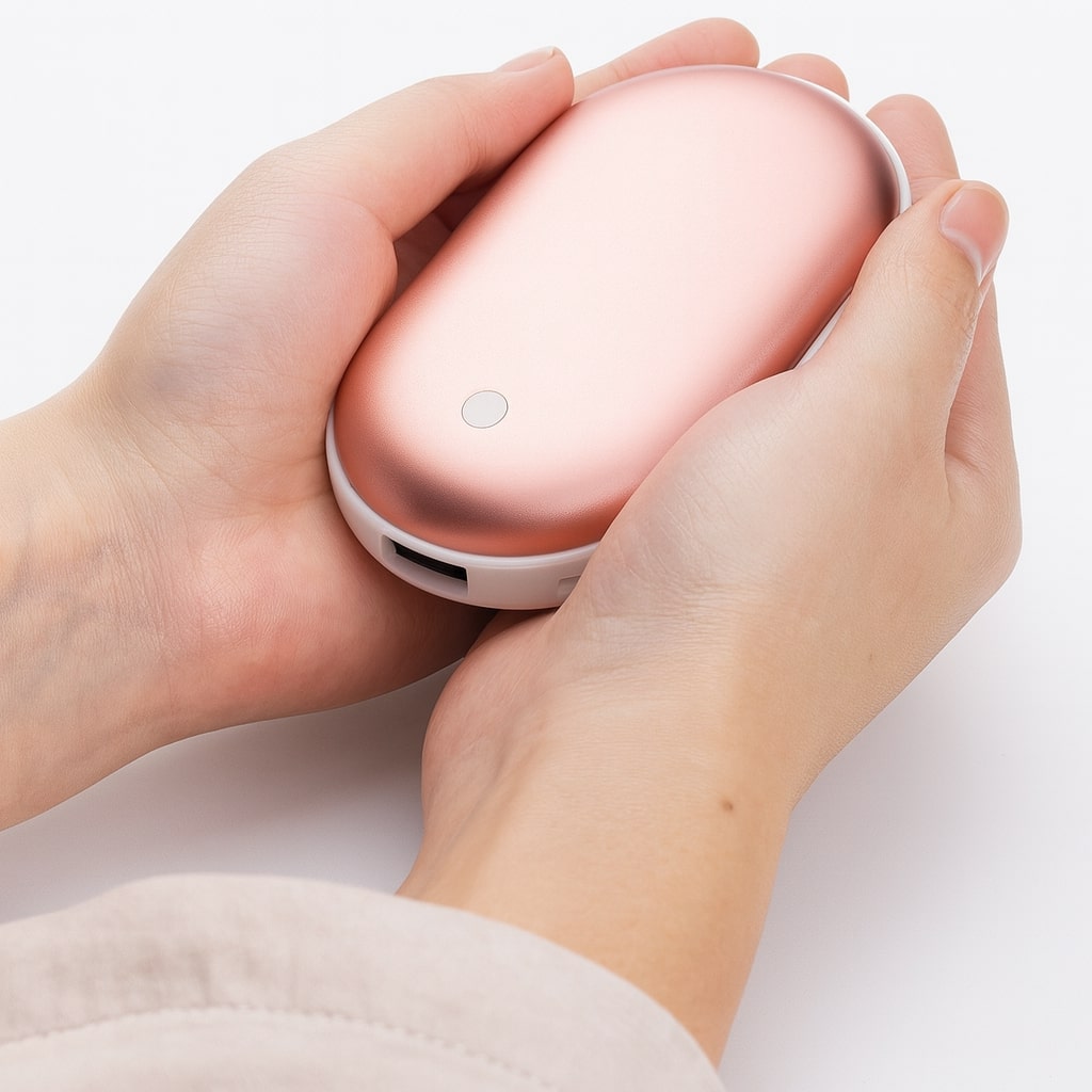 Versatile Hand Warmer & Power Bank for On-the-Go Comfort