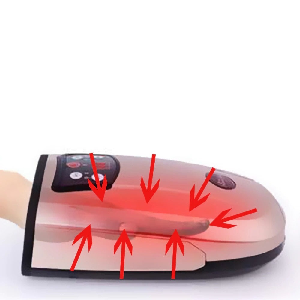 Air Compression Hand Massager for Arthritis Relief and Physiotherapy