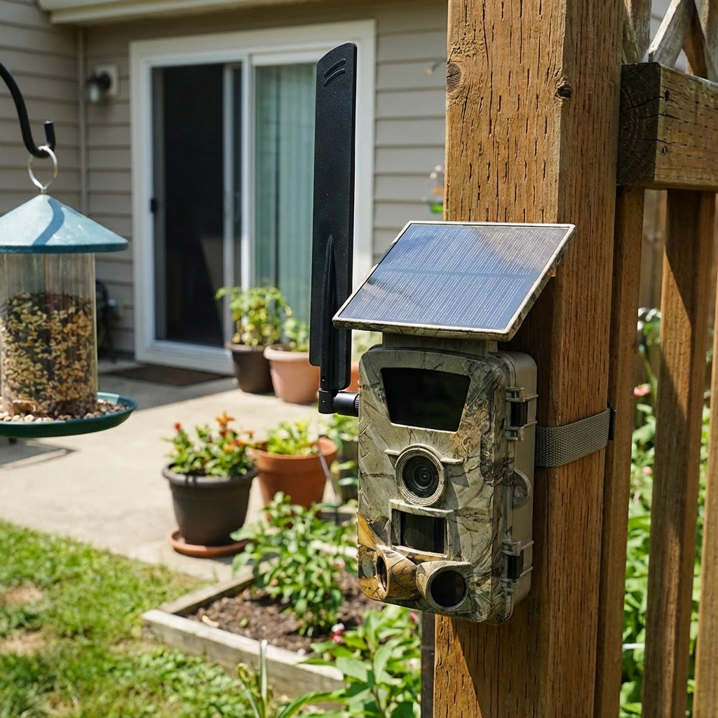 Wireless 4G Smart Trail Camera for Wildlife Monitoring