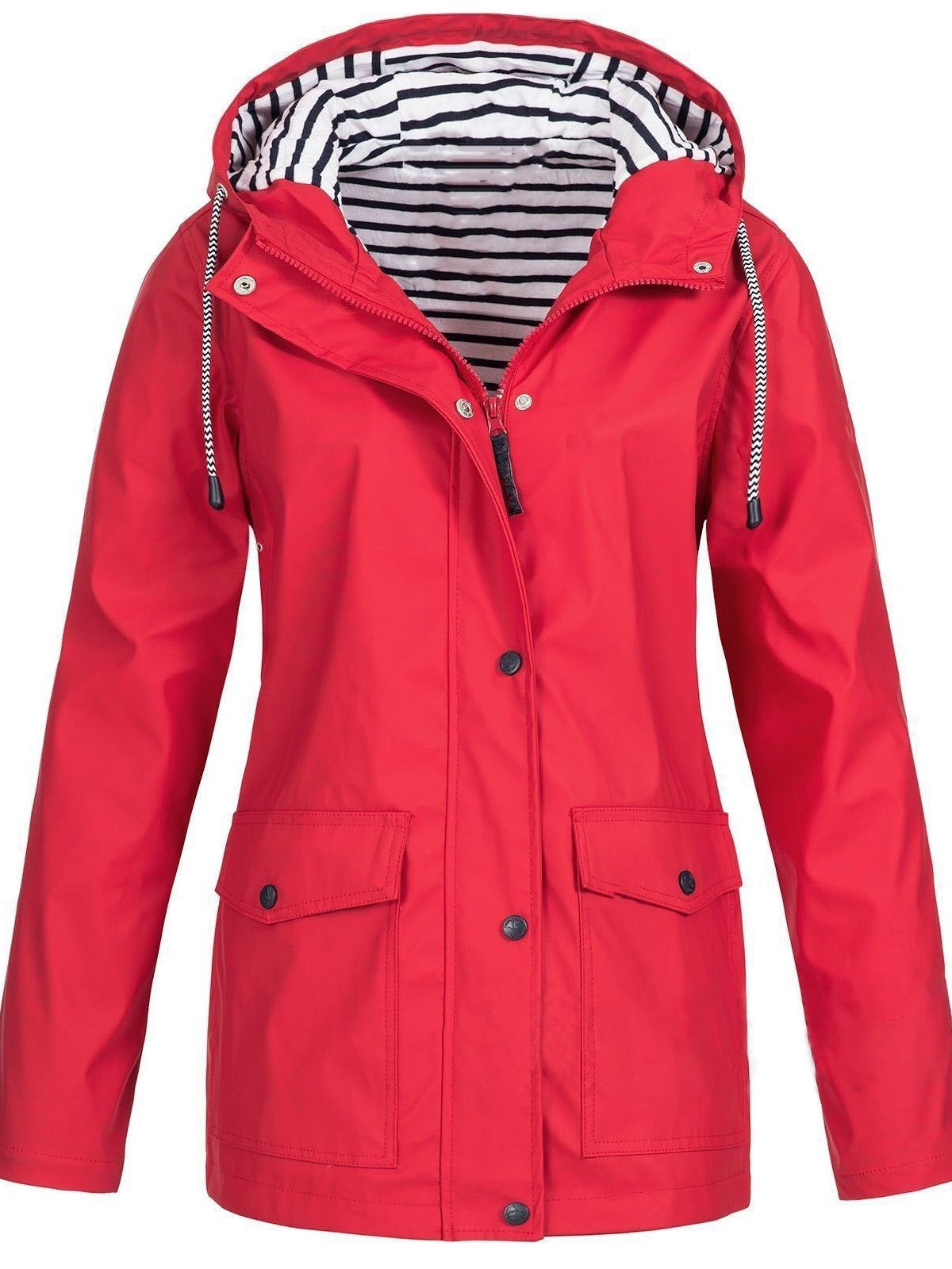 ElementGuard Stylish Waterproof Windbreaker for Women