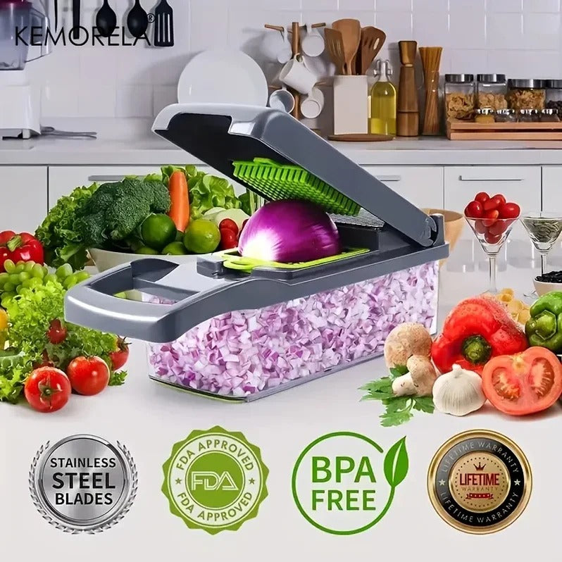 Versatile Kitchen Vegetable Prep Tool