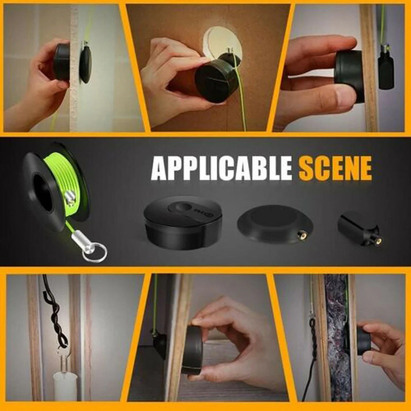 Guide System for Pulling Magnetic Cable Wires