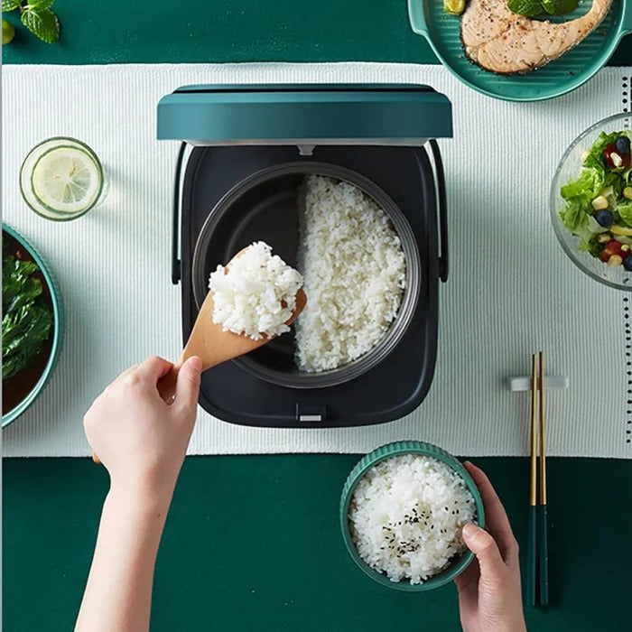 Compact Rice Steamer for Quick Cooking