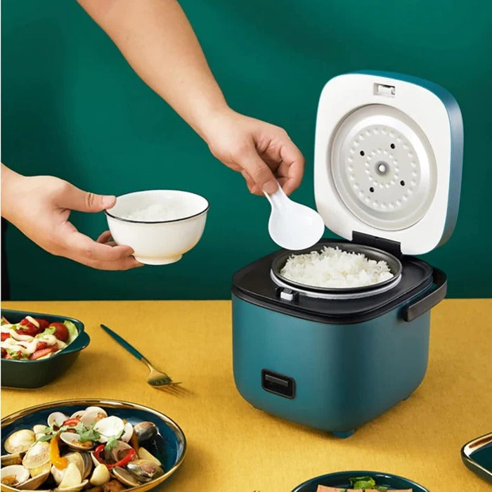 Compact Rice Steamer for Quick Cooking