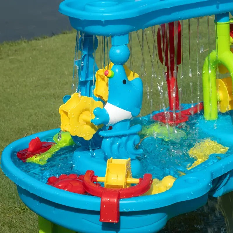 Outdoor Sand and Water Play Table for Kids