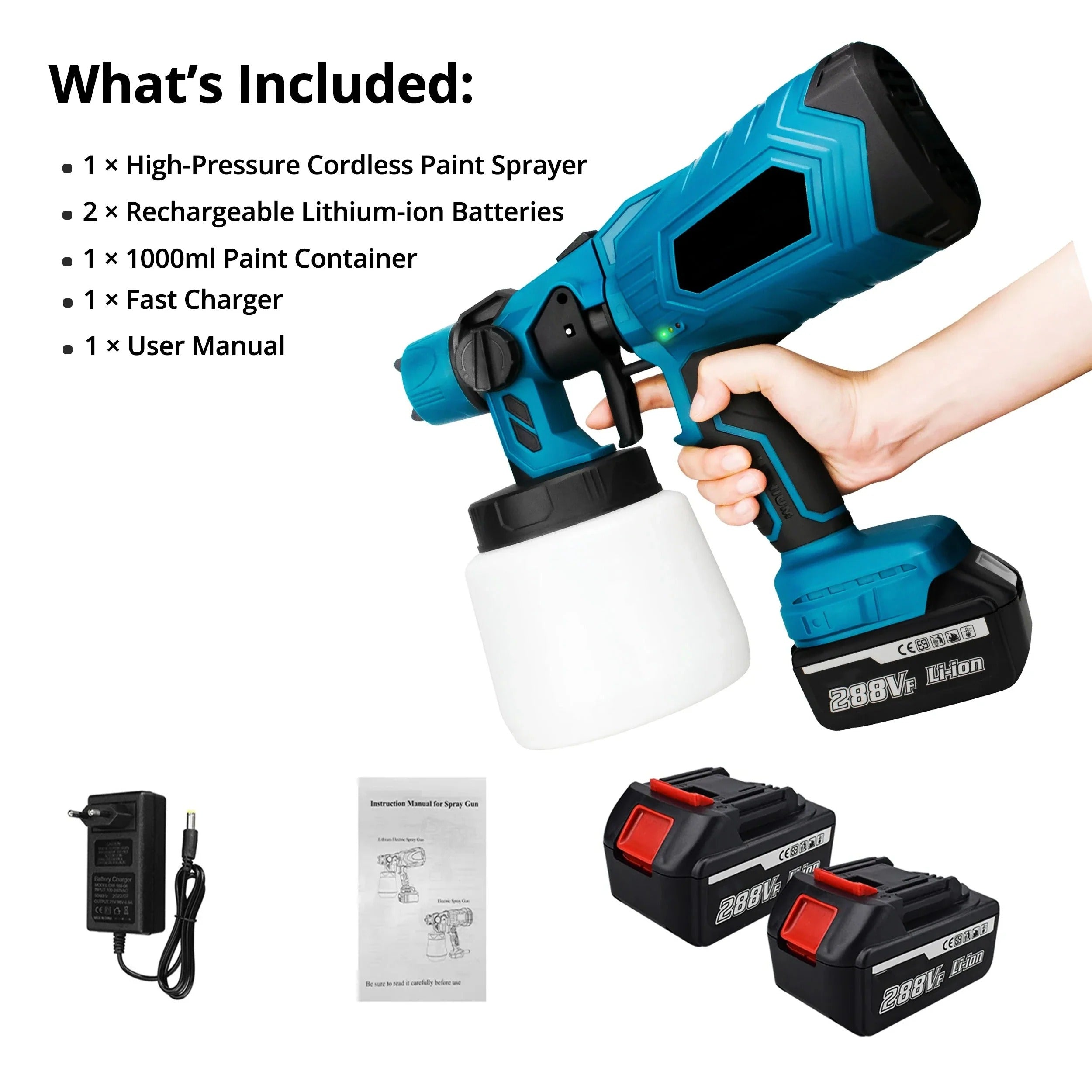 Portable Wireless Paint Sprayer