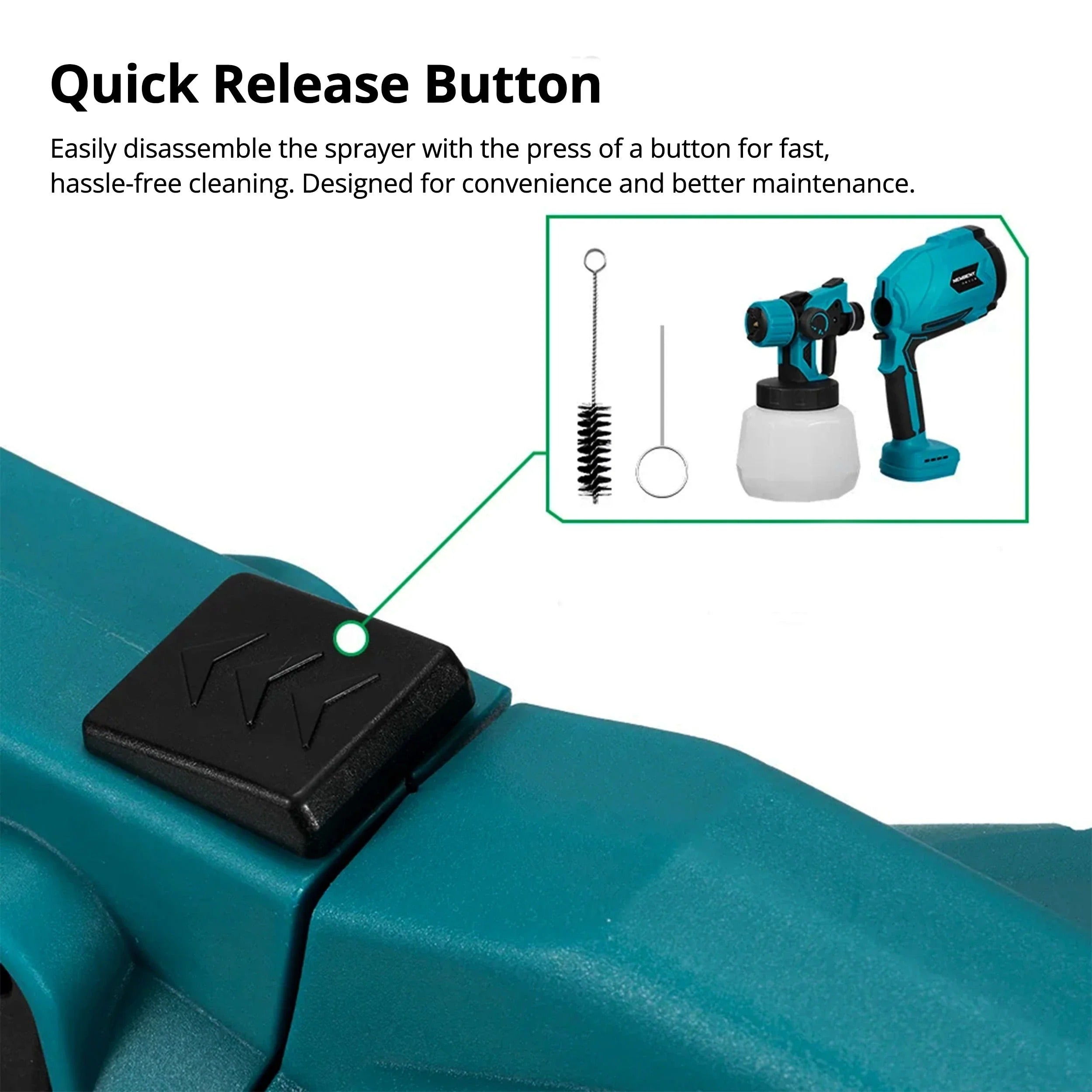 Portable Wireless Paint Sprayer