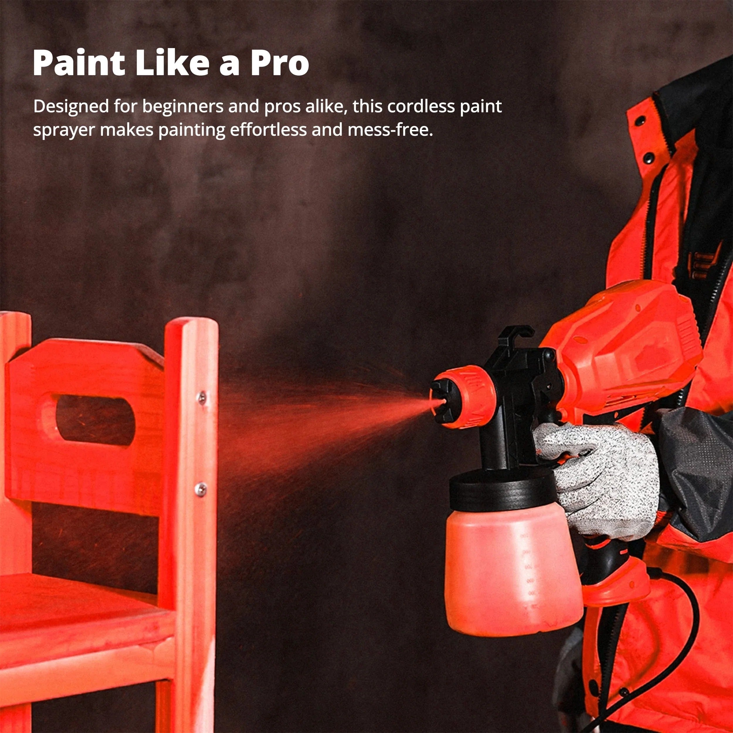 Portable Wireless Paint Sprayer