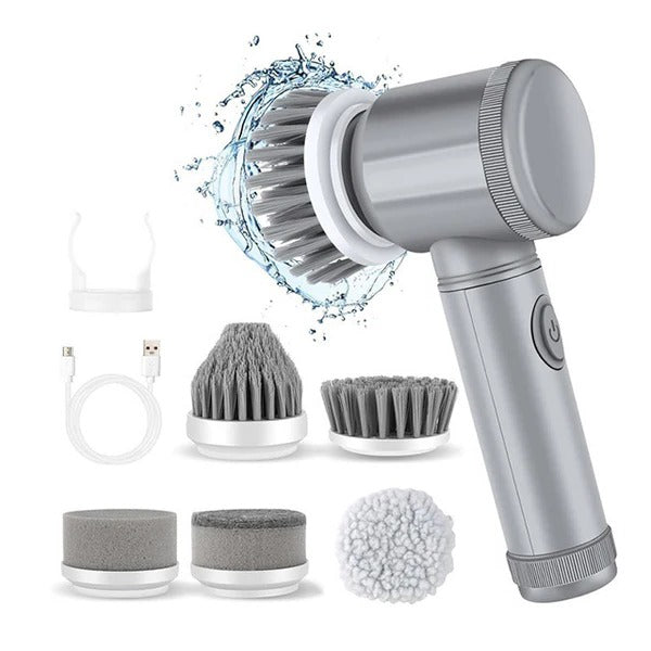 Compact Power Scrubber for Deep Cleaning