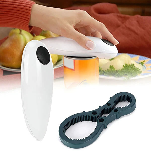 Smart One-Touch Can and Bottle Opener for Easy Kitchen Use